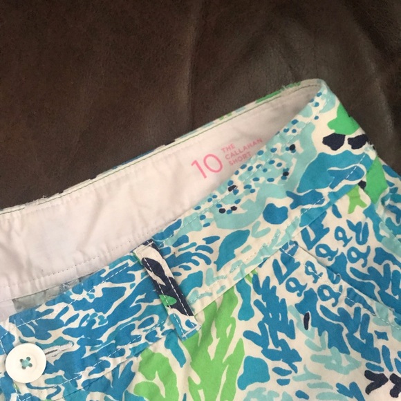 Lily Pulitzer shorts. Great design and color hardly worn - Picture 4 of 4